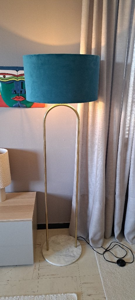 vloerlamp, Ophalen, Gebruikt, E27 (groot), Metaal
