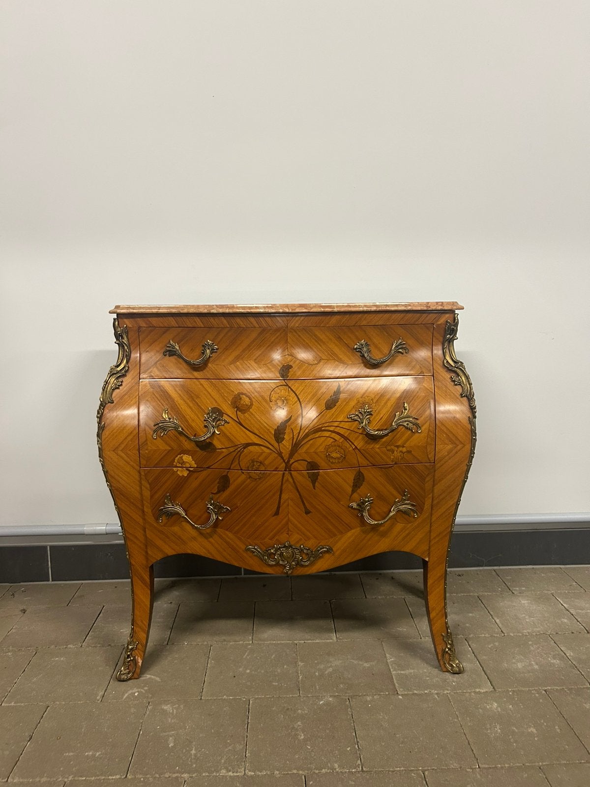 Franse commode in Louis XV / Rococo-revivalstijl, Huis en Inrichting, Ophalen, Zo goed als nieuw