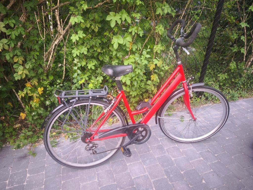 Fiets alles werkend, Ophalen