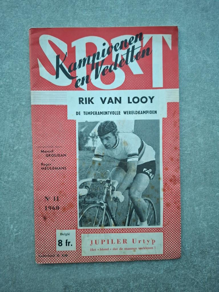 Sport kampioenen en vedetten - Rik Van Looy, Verzamelen, Sportartikelen en Voetbal, Ophalen of Verzenden, Gebruikt, Boek of Tijdschrift