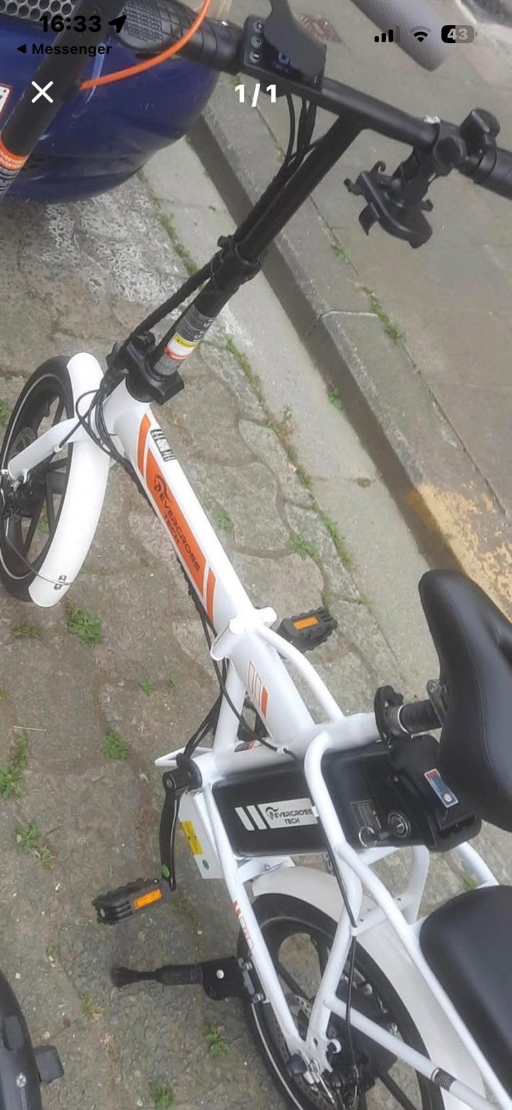Elektrische fiets, Ophalen, Zo goed als nieuw, 30 tot 50 km per accu