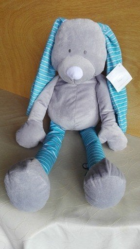 knuffel konijn, Enlèvement ou Envoi, Neuf, Bleu, Lapin