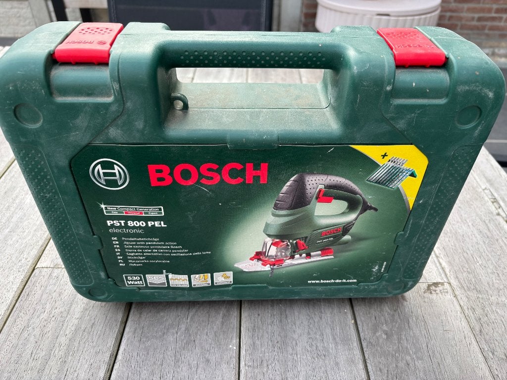 Decoupeerzaag, Doe-het-zelf en Bouw, Ophalen, Gebruikt, Decoupeerzaag, Bosch groen