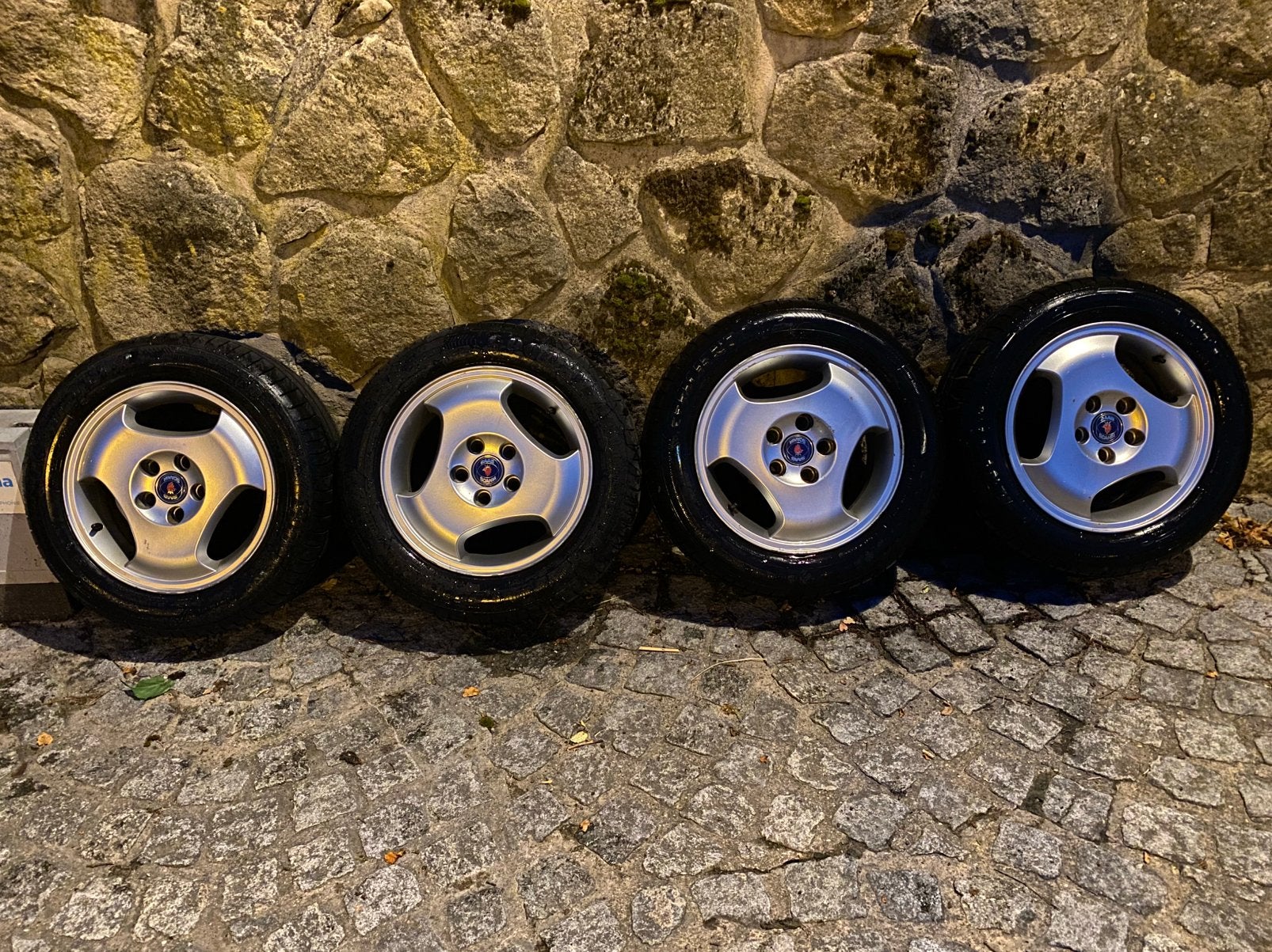 SAAB original JEU COMPLET 4 JANTES AERO 17 SAAB 900 & 9000, Ophalen of Verzenden, Zo goed als nieuw