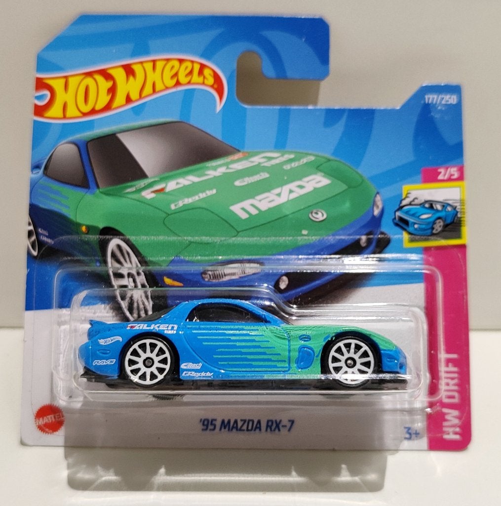 Hot Wheels '95 Mazda RX7 Drift Falken (2022), Enlèvement ou Envoi