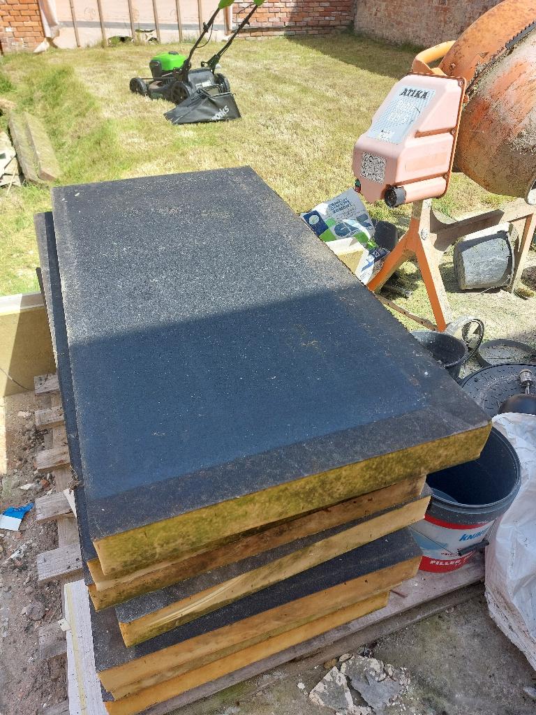 PIR isolatieplaten 80 mm, Doe-het-zelf en Bouw, Isolatie en Afdichting, Zo goed als nieuw, Vloerisolatie, Muurisolatie, Dakisolatie
