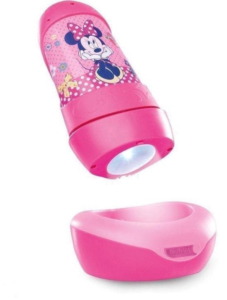 Minnie Mouse GoGlow Nachtlampje / Zaklamp - Disney, Nieuw, Ophalen of Verzenden, Disney, Roze