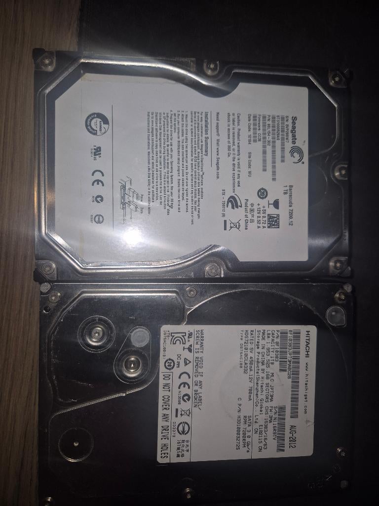 Disques dur 1to, Gebruikt, Ophalen of Verzenden, Seagate, Desktop