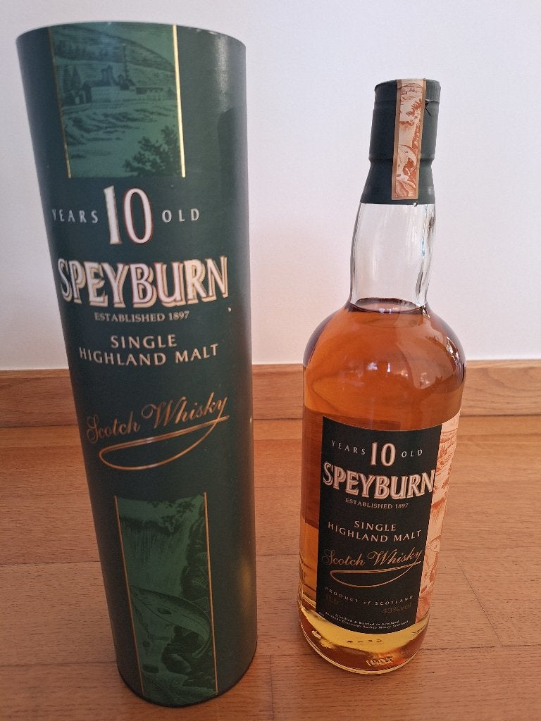 Speyburn 10 Years Old Single Malt Whisky - Vintage 1L (43%), Verzamelen, Ophalen, Overige gebieden, Overige typen, Nieuw
