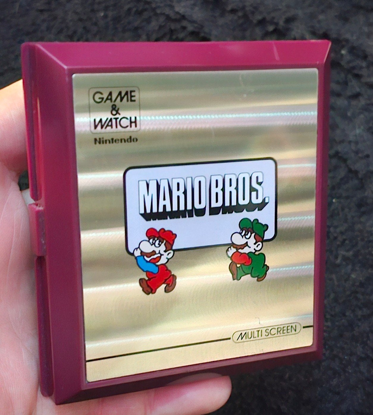 Nintendo Game & Watch: Mario Bros. (Multi Screen, modèle MW-, Ophalen, Gebruikt