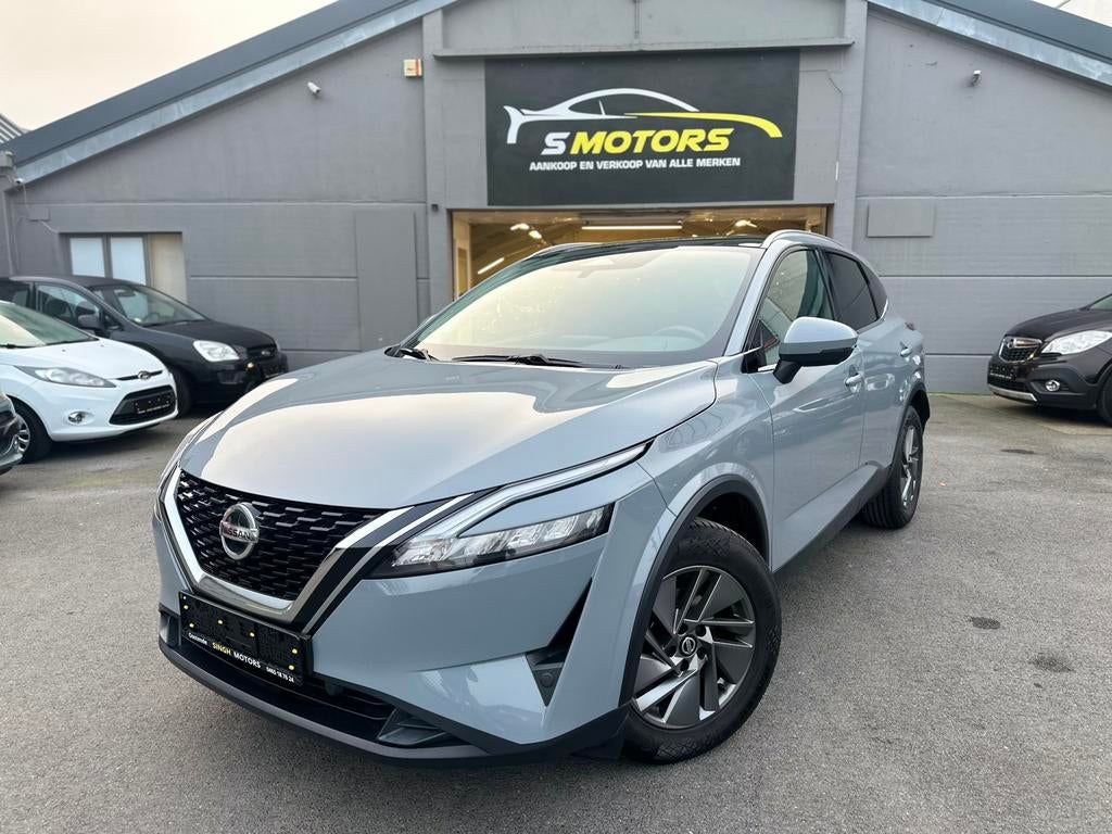 Nissan Qashqai 1.3 hybrid | Gps | Camera | Skyview •GARANTIE, Auto's, Nissan, Stof, Euro 6, USB, Hybride Elektrisch/Benzine