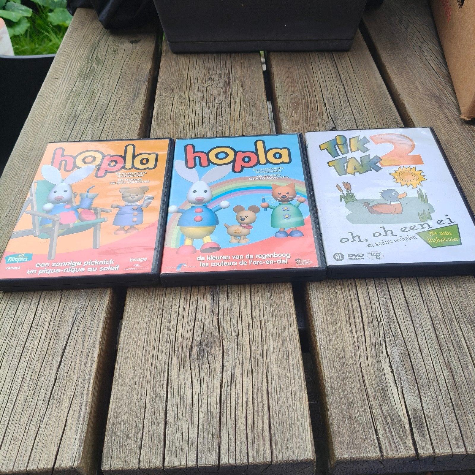 2 hopla dvd en 1 tik tak, CD & DVD, VHS | Enfants & Jeunesse, Enlèvement, Utilisé, Animation