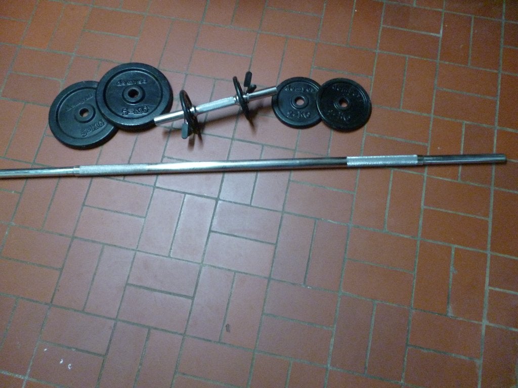Haltères, Sports & Fitness, Enlèvement, Utilisé