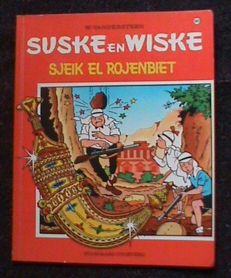 Suske en Wiske Sjeik El Rojenbiet 1e druk 1969, Meerdere stripboeken, Ophalen of Verzenden, Zo goed als nieuw