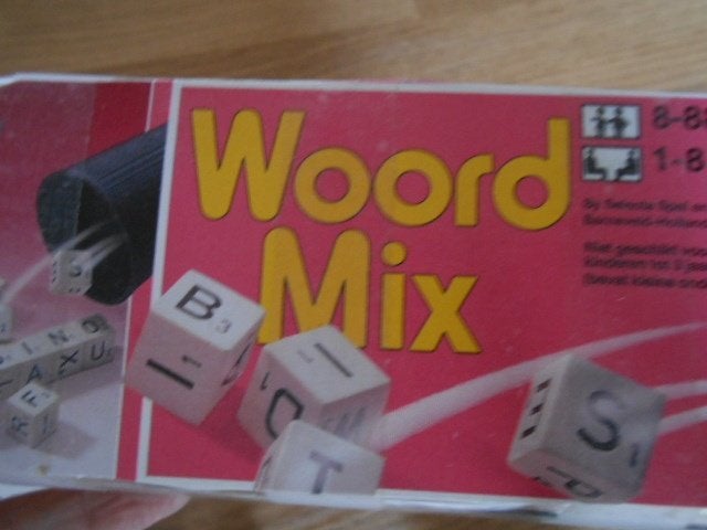 woordspel 'woordmix' uitgever 'selecta', Enlèvement ou Envoi, Utilisé, Selecta