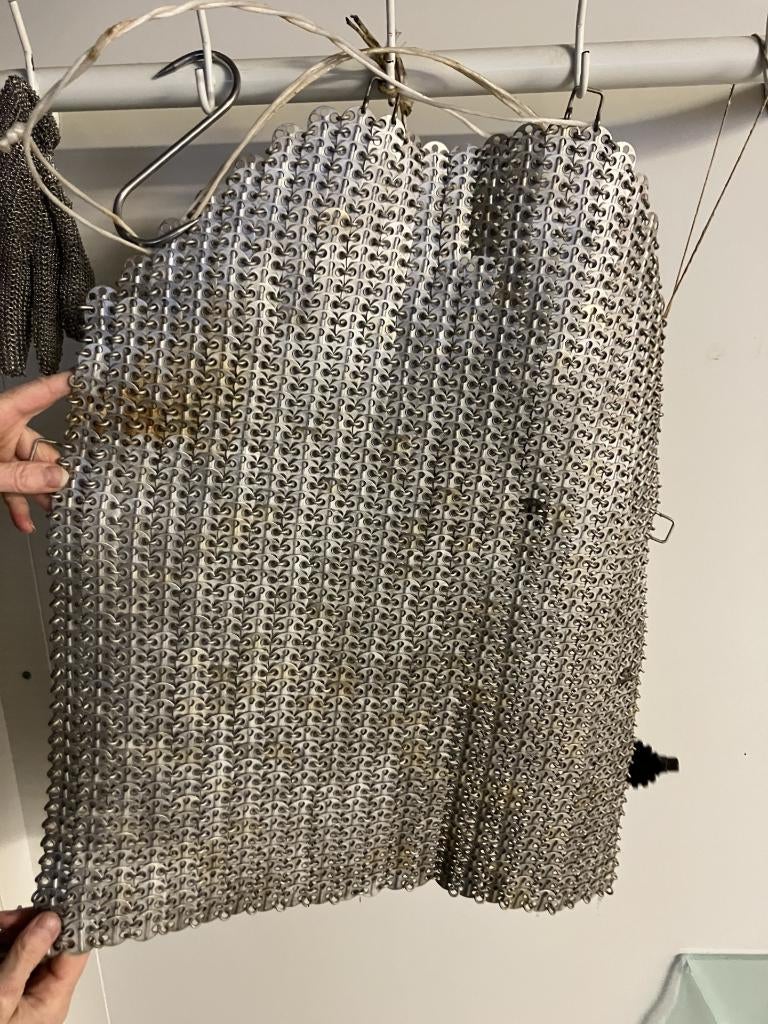 uitbeenschort schort horeca beenhouwerij / slagerij, Ophalen of Verzenden, Gebruikt