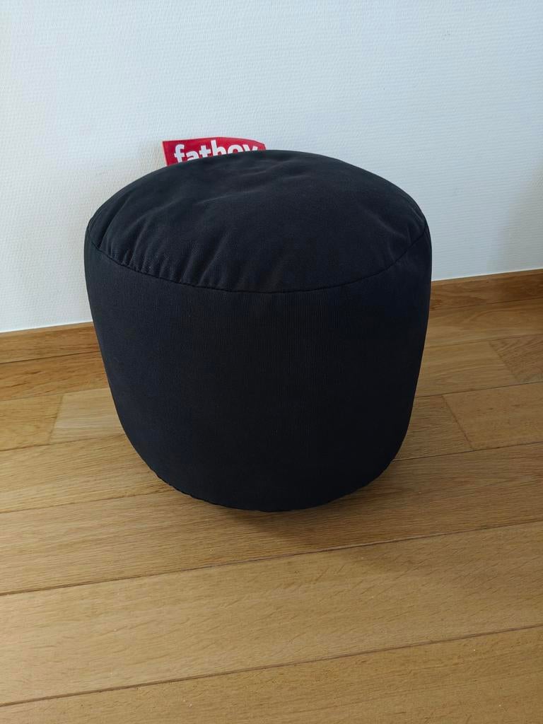 Poef fatboy stonewashed zwart, Ophalen of Verzenden, Gebruikt, Zwart