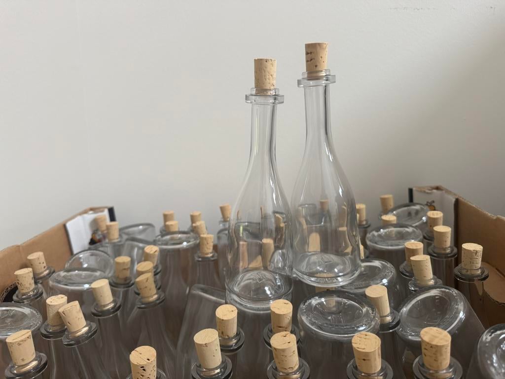 Glazen flesjes 20 cl, Collections, Enlèvement, Neuf