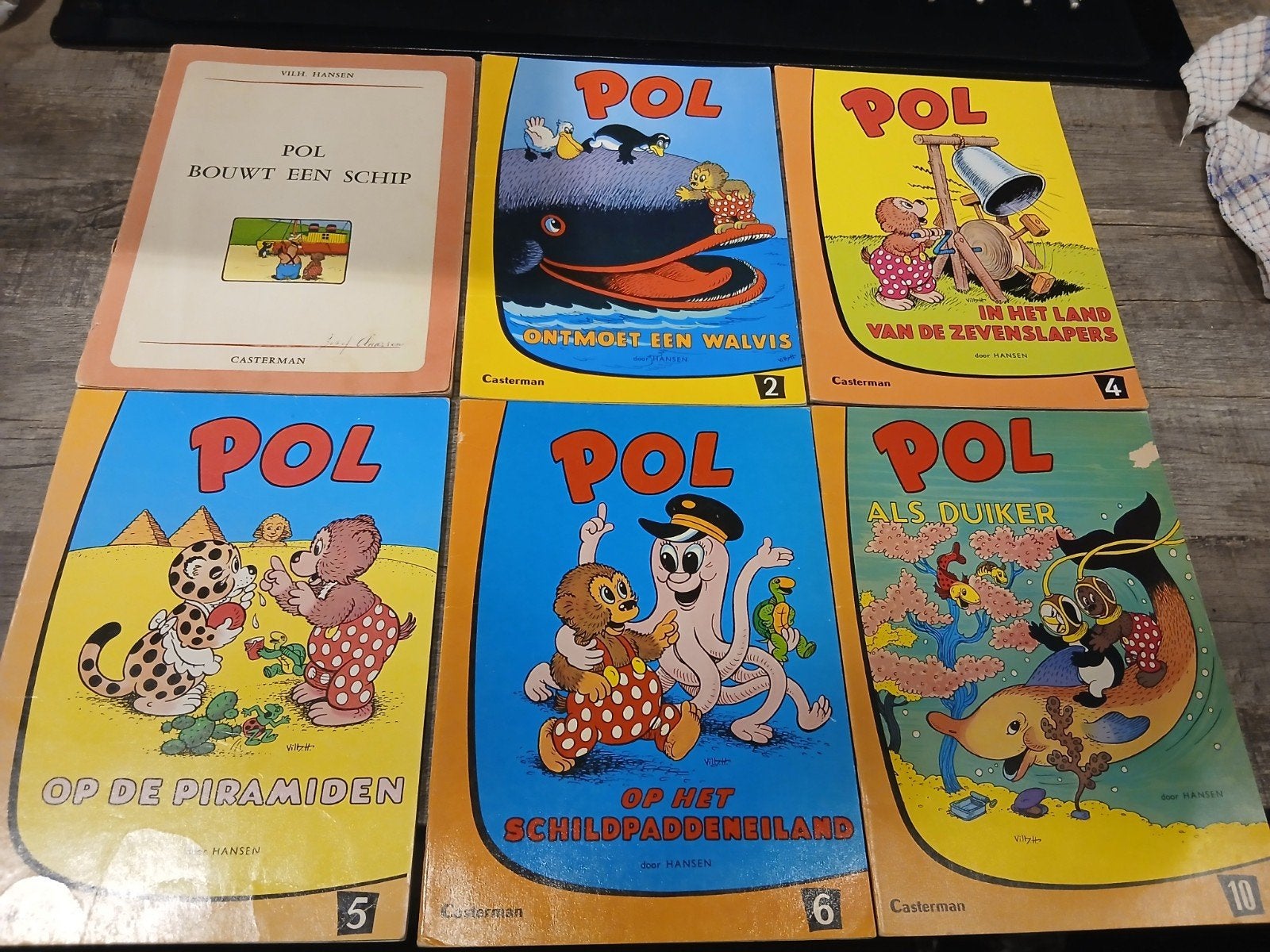 Pol, pel en pingo strips, Ophalen of Verzenden