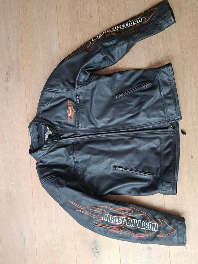 Veste en cuir Harley Davidson taille L, Enlèvement ou Envoi