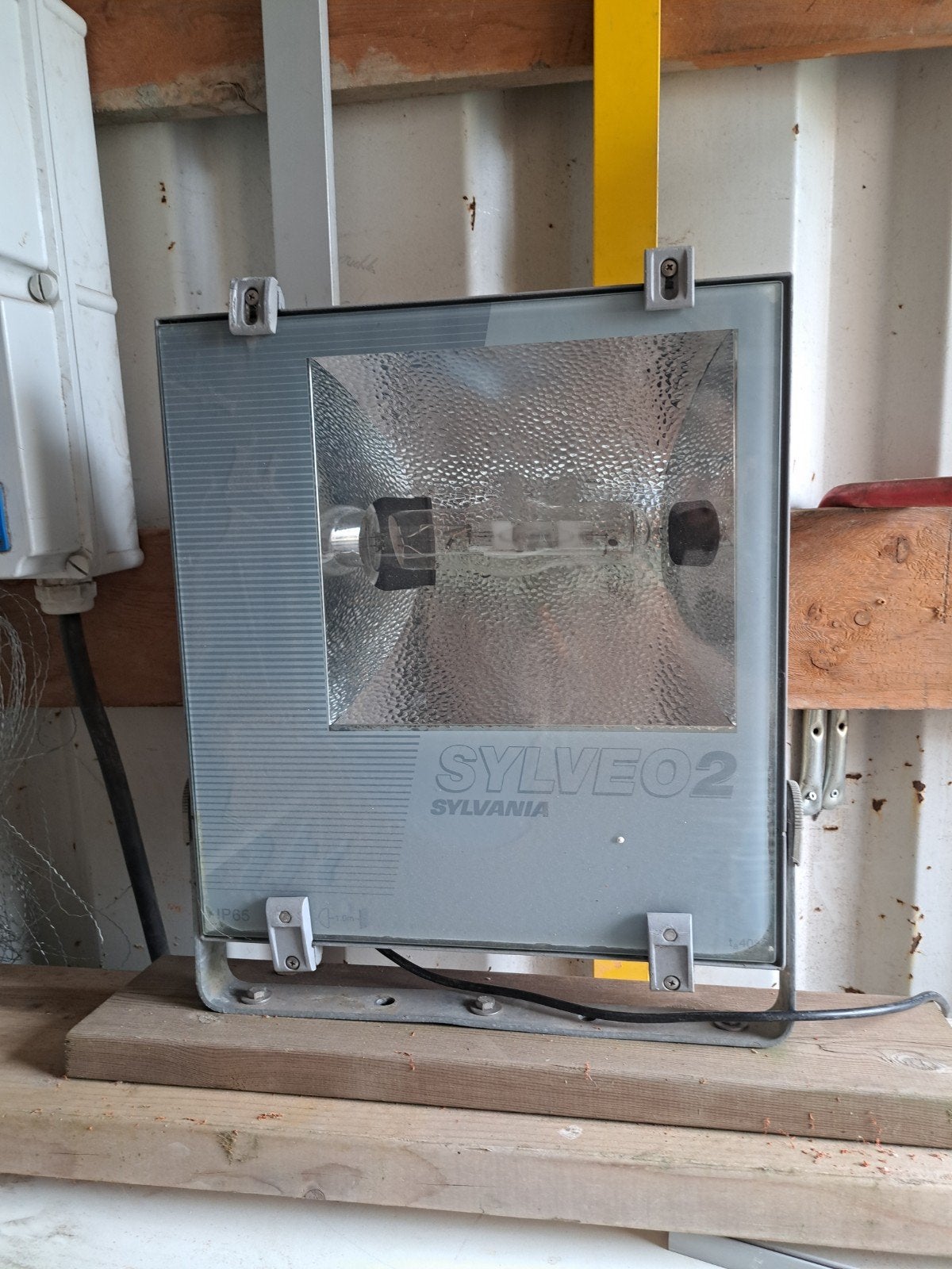 2x Bouwlamp, Enlèvement, Utilisé, 200 à 500 watts, Lampe