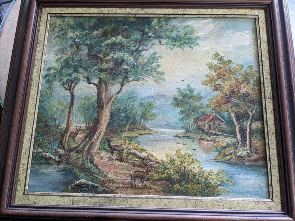 Schilderij, Ophalen