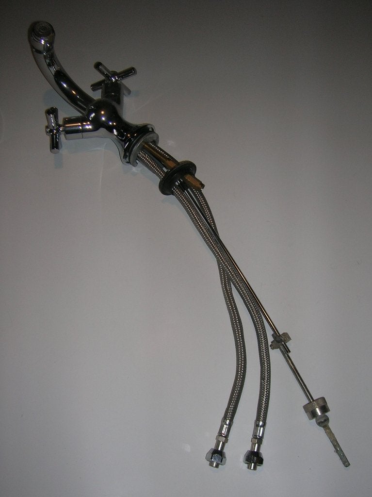 HANSGROHE mengkraan, Bricolage & Construction, Sanitaire, Enlèvement, Utilisé, Chrome, Robinet