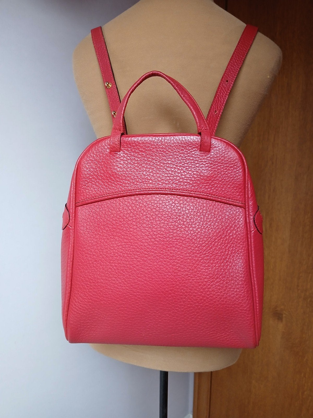 echt leder rugzak/shoulder tasje (2 in 1), Ophalen of Verzenden