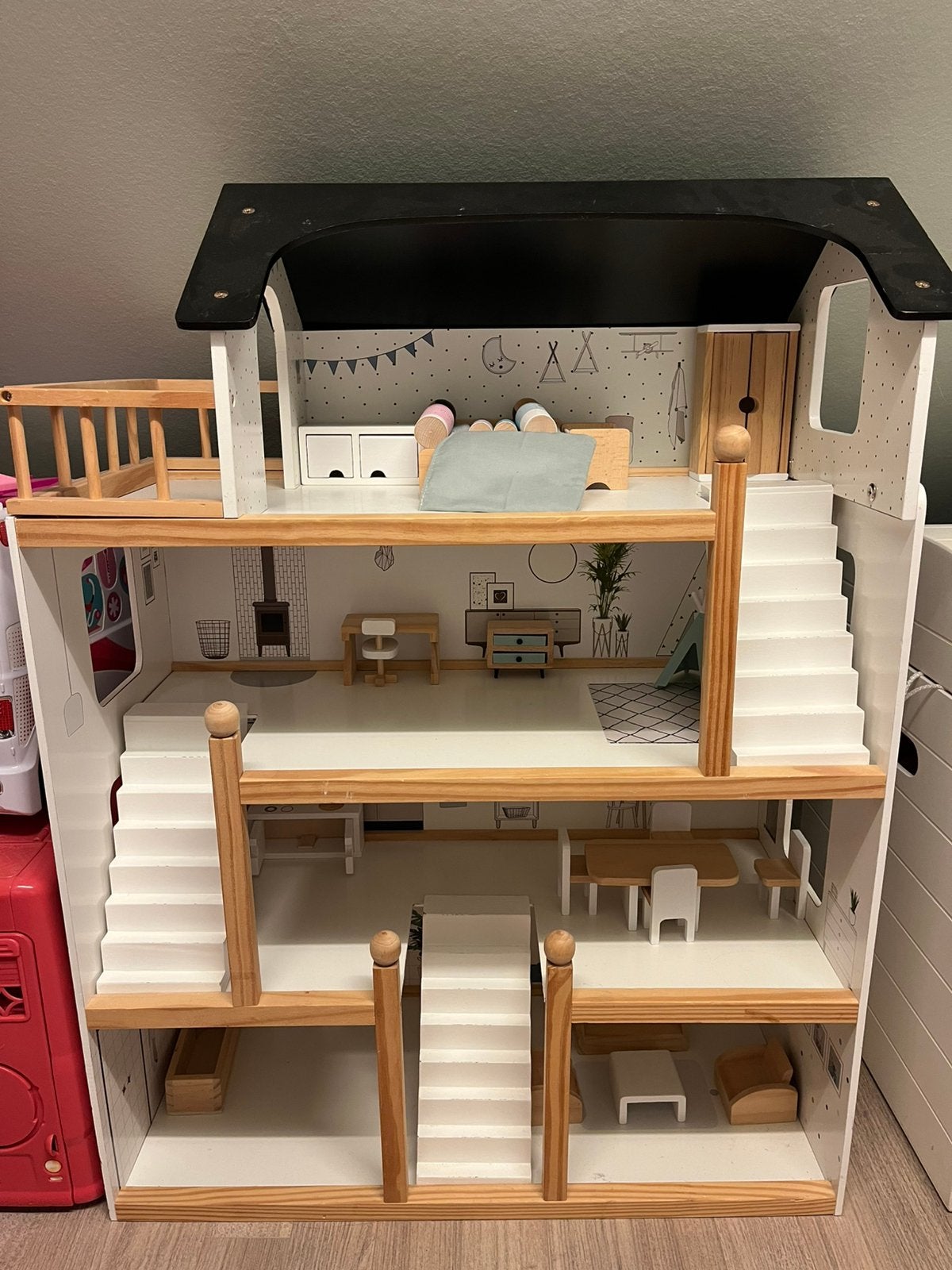 Poppenhuis, Ophalen, Zo goed als nieuw, Poppenhuis