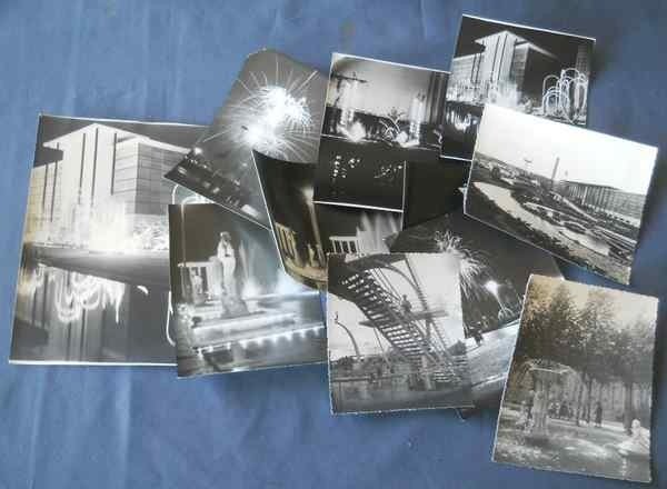 Lot de 11 photos de Exposition de l' eau à Liège en 1939, Enlèvement ou Envoi, Photo