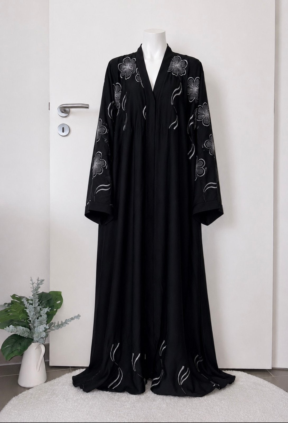 Aabaya noir avec sans foulard, Vêtements | Femmes, Enlèvement ou Envoi, Neuf, Noir
