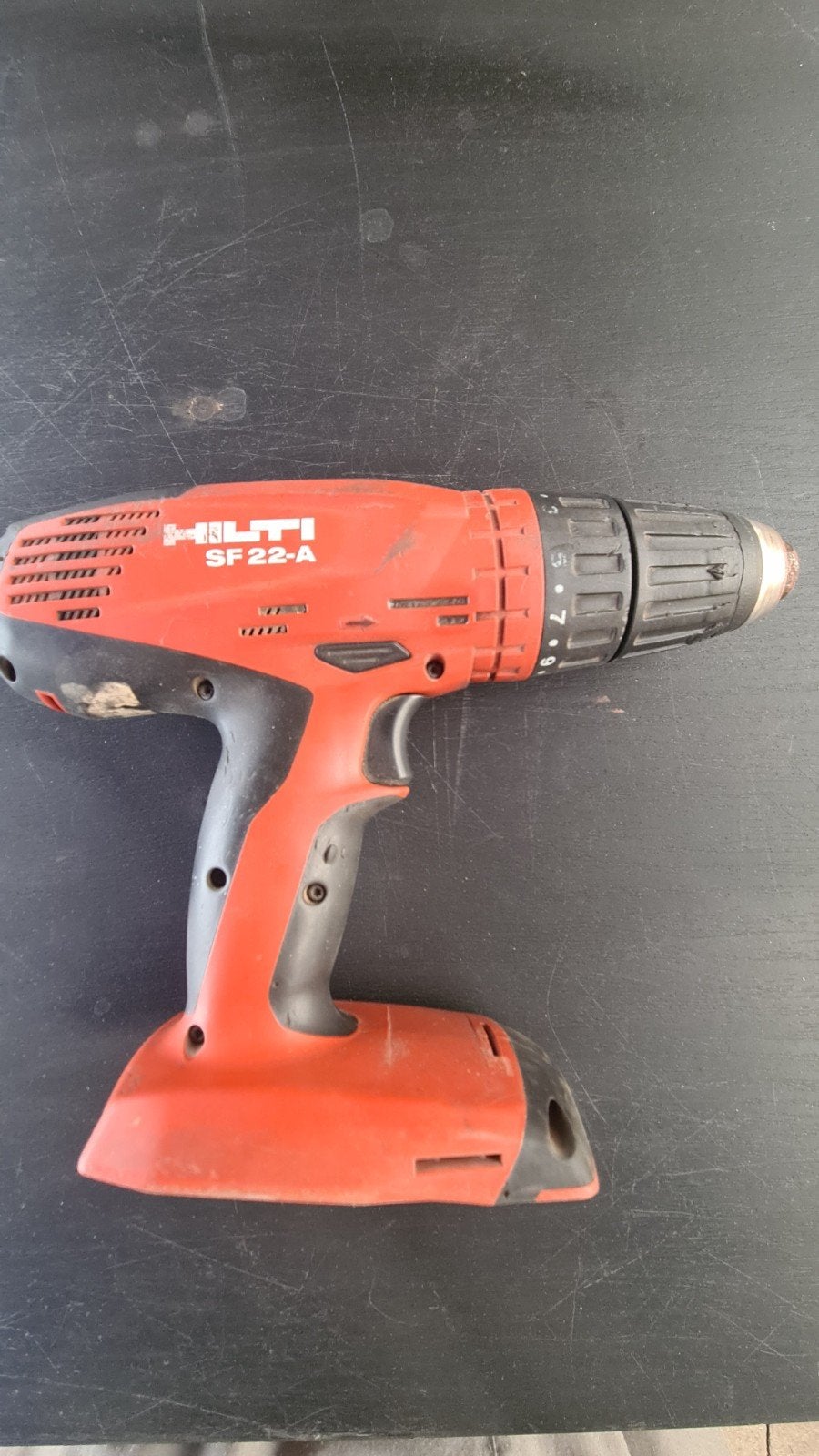 Hilti, Ophalen, Boormachine