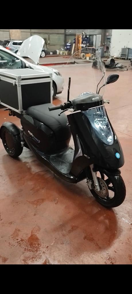 Electric scooter Eccity model 3 cargo, Ophalen of Verzenden, Zo goed als nieuw, Elektrische step (E-scooter), Escooter
