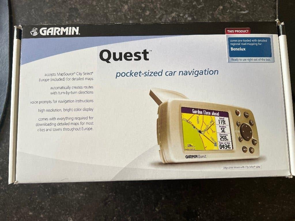 Garmin car navigatiesysteem, Enlèvement, Utilisé