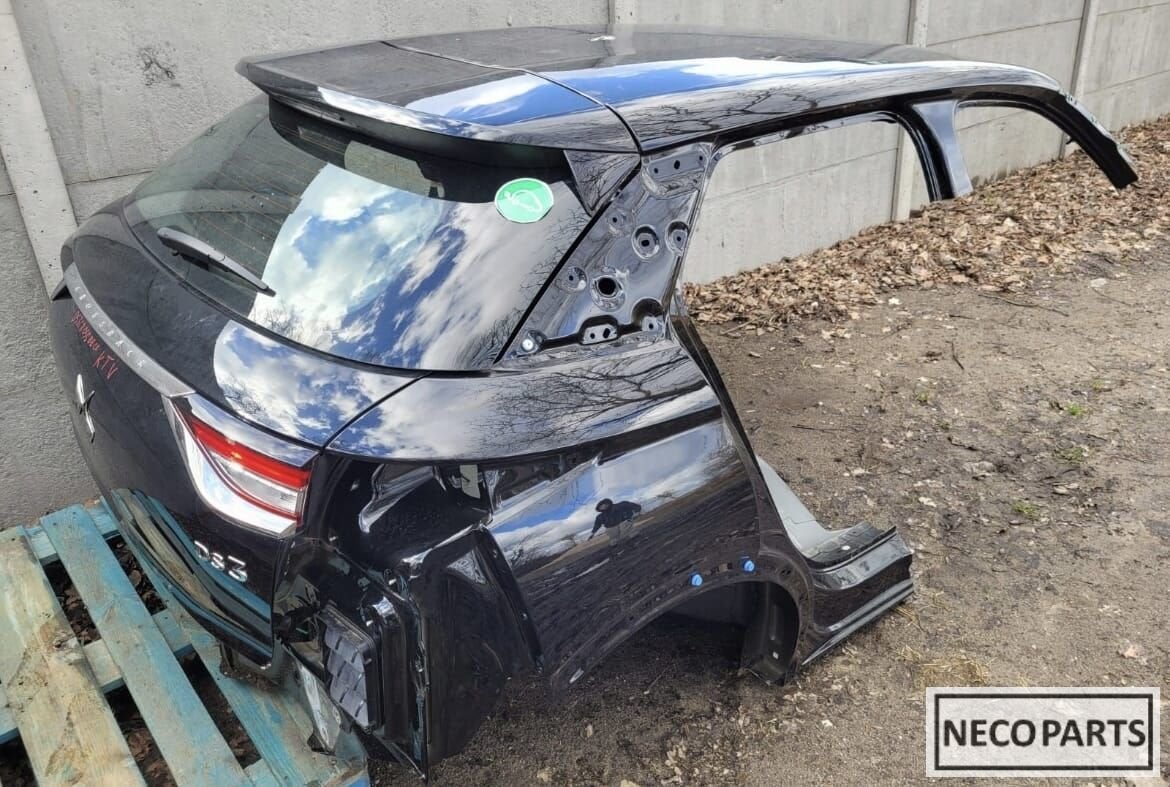 CITROËN DS3 DS 3 CROSSBACK DAK ALLES LEVERBAAR !!, Arrière, -, Haillon arrière, Utilisé