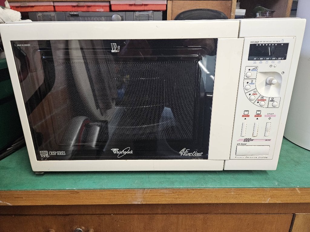 Combi-microgolfoven, Elektronische apparatuur, Ophalen, Gebruikt, Draaiplateau, Crisp