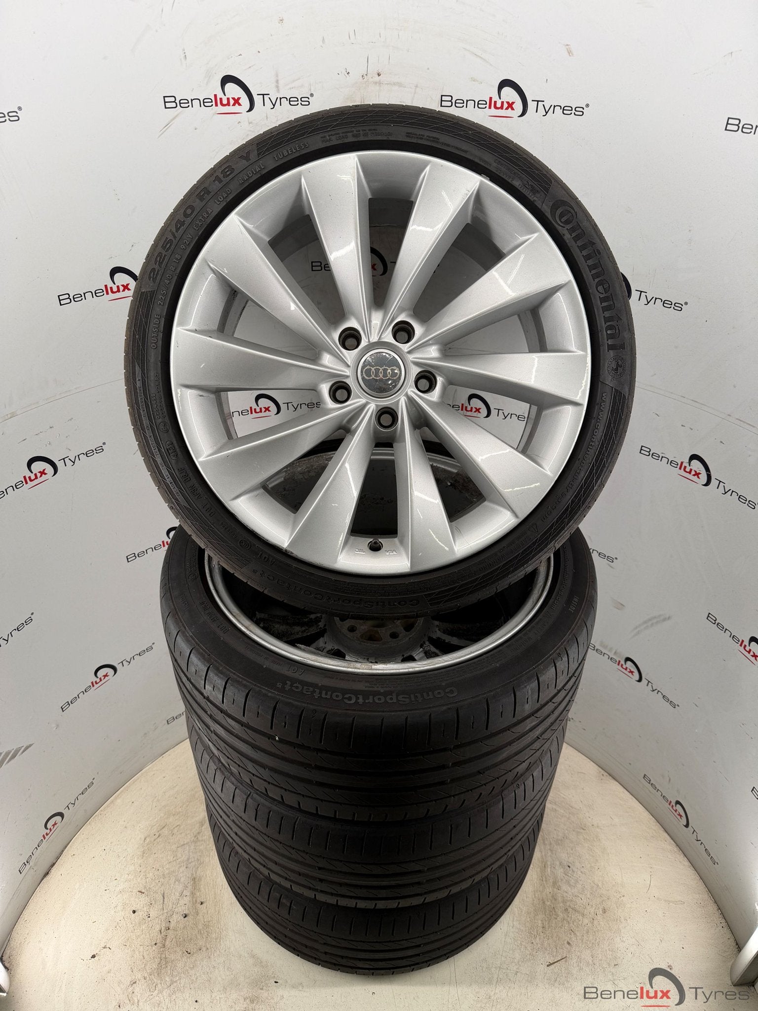 18'' Audi 100 A3 A4 TT A6 A8 all-road Q2 Q3 S2 S3 S4 S6, Autos : Pièces & Accessoires, Pneus & Jantes, Pneus et Jantes, Véhicule de tourisme