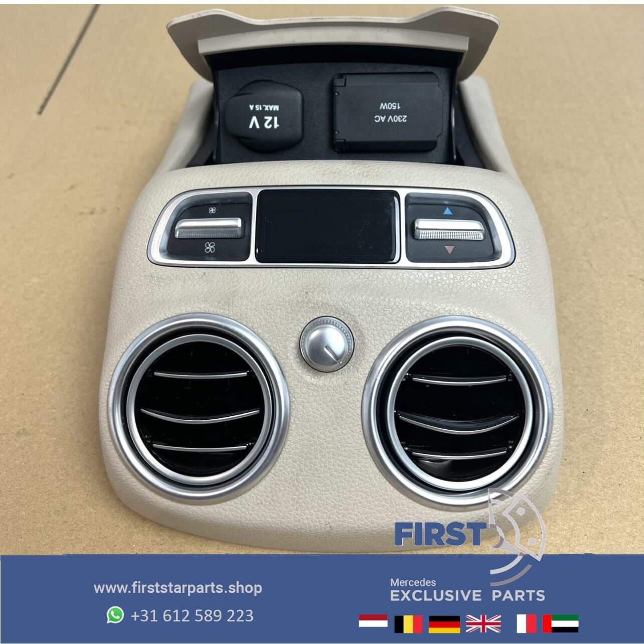 W205 C63 C43 AMG Clima schakelaar Mercedes C Klasse 2014-201, Autos : Pièces & Accessoires, Utilisé, -, -, Enlèvement ou Envoi