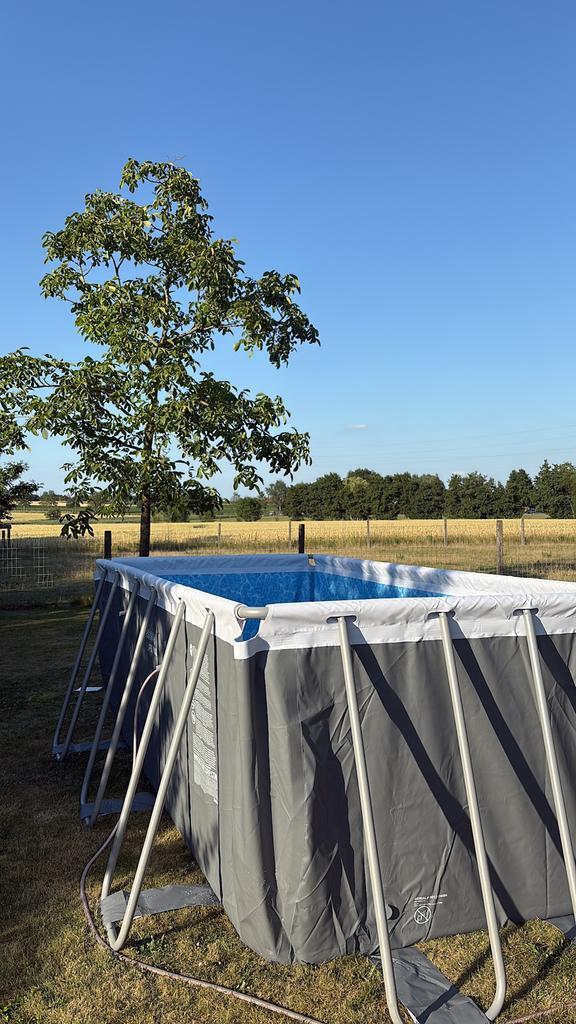 Zwembad opbouw, Tuin en Terras, Zwembaden, Zo goed als nieuw, Ophalen