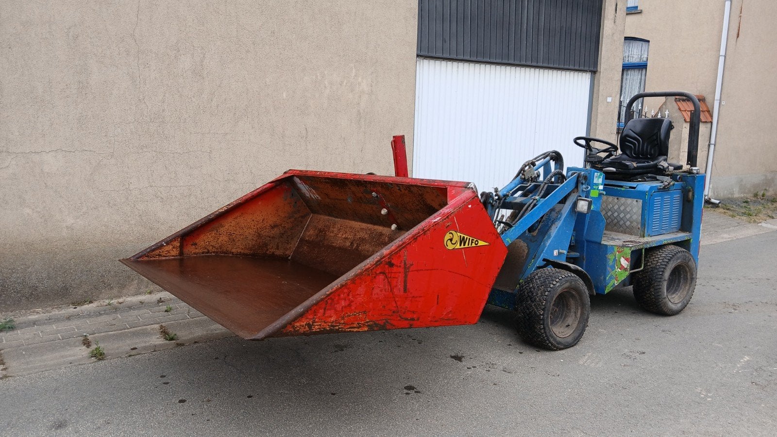 Wifo schepbak, Zakelijke goederen, Landbouw | Werktuigen, Ophalen