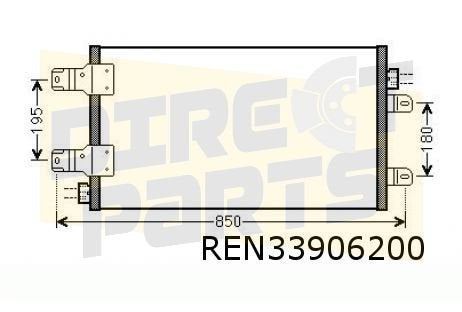 Nissan/Opel/Renault (9/06-) condensor (2.5CDTi) OES! 9319013, -, Verzenden, -, Nieuw