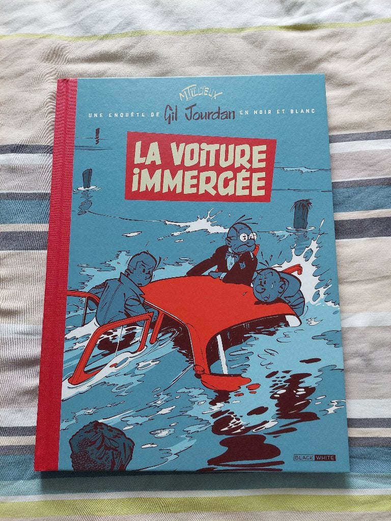 LA VOITURE IMMERGEE - Maurice Tillieux, Boeken, Eén stripboek, Zo goed als nieuw, Ophalen, M. Tillieux