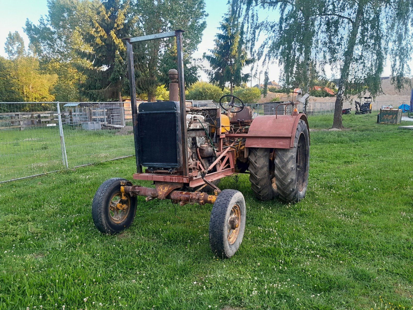 tractor, Ophalen