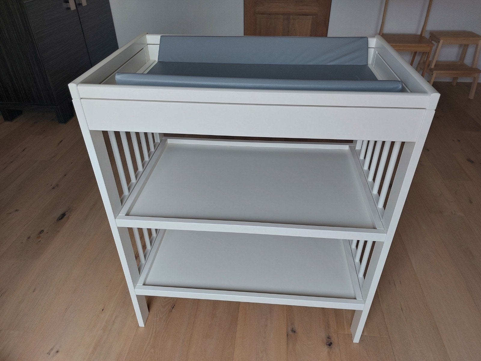verschoontafel en -kussen *nieuwstaat*, Ophalen, 50 tot 70 cm, Zo goed als nieuw, 75 tot 100 cm