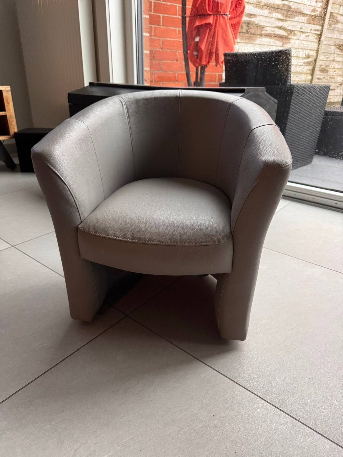 Fauteuil club pour enfant, Maison & Meubles, Enlèvement, Comme neuf, Cuir