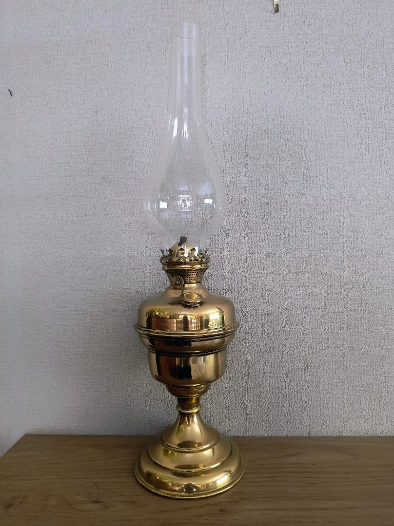vintage olielamp, Antiek en Kunst, Ophalen