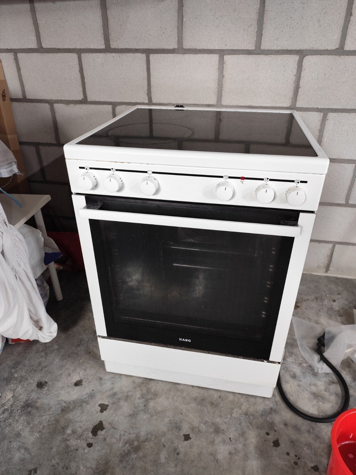 losstaand elektrisch vuur + oven, Elektronische apparatuur, Ophalen, Elektrisch