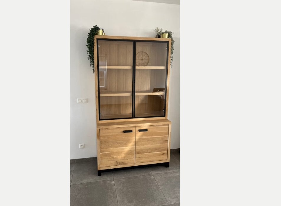 Buffetkast - Goossens Wonen, Huis en Inrichting, Ophalen, 100 tot 150 cm, 200 cm of meer, Zo goed als nieuw