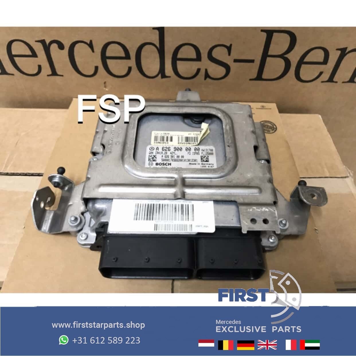 A6269000000 MOTOR ECU W205 W253 Mercedes C Klasse / GLC 2014, Auto-onderdelen, Gebruikt, -, Ophalen of Verzenden, -