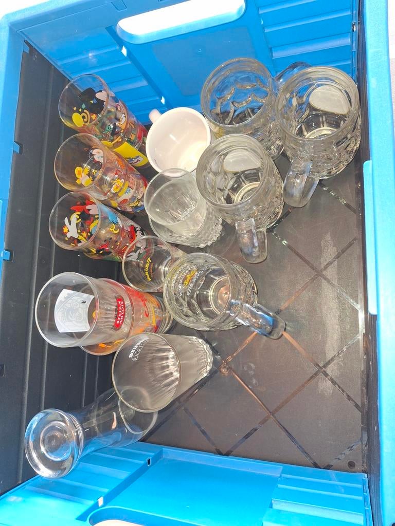 Lot glazen, Verzamelen, Ophalen
